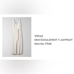 Wilfred jumpsuit